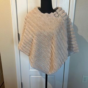 NWTs! Faux Fur Cape with Zipper
